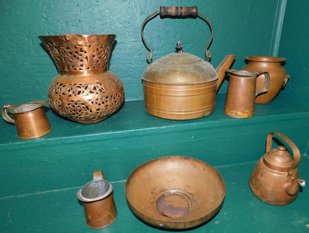 Lot Antique Copper Items (1 of 4)