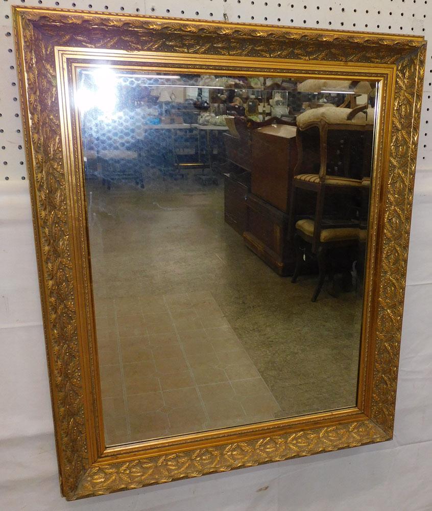 Gilt Ornate Framed Mirror (1 of 3)