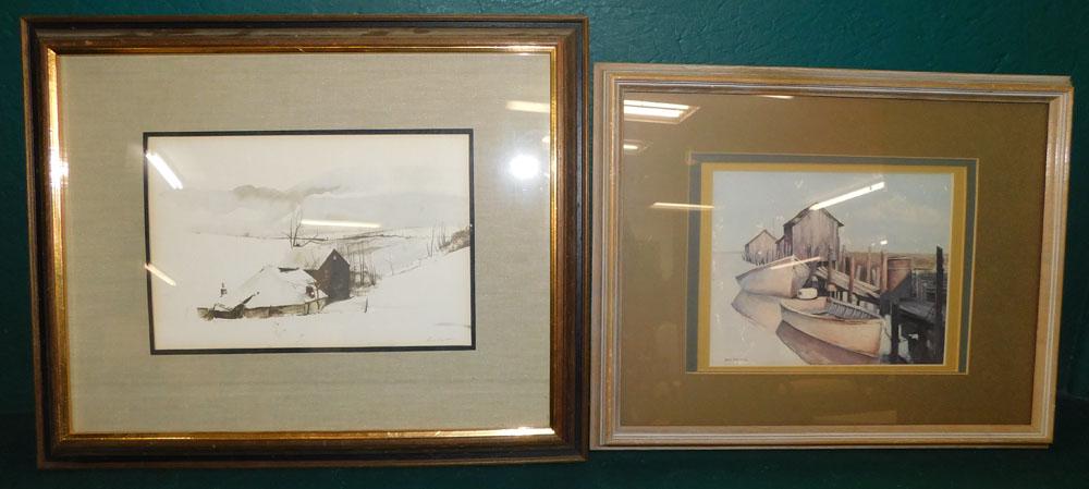 Lot 2 Framed Prints (1 of 6)