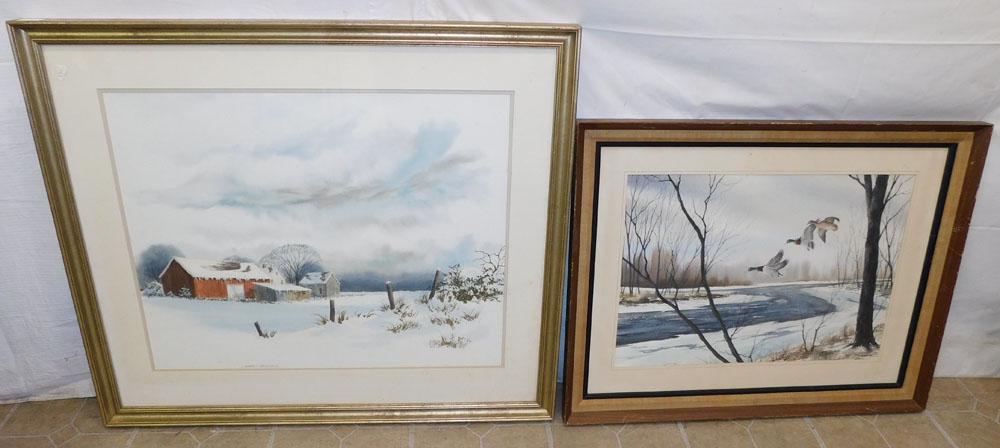 Lot Two Framed Prints (1 of 6)