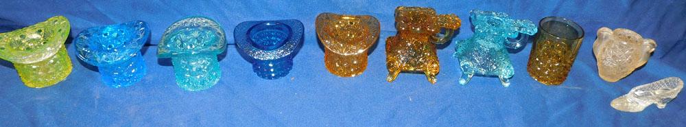 Lot Glass Hats (1 of 4)