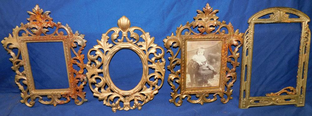 Lot Gilt Metal Picture Frames (1 of 5)