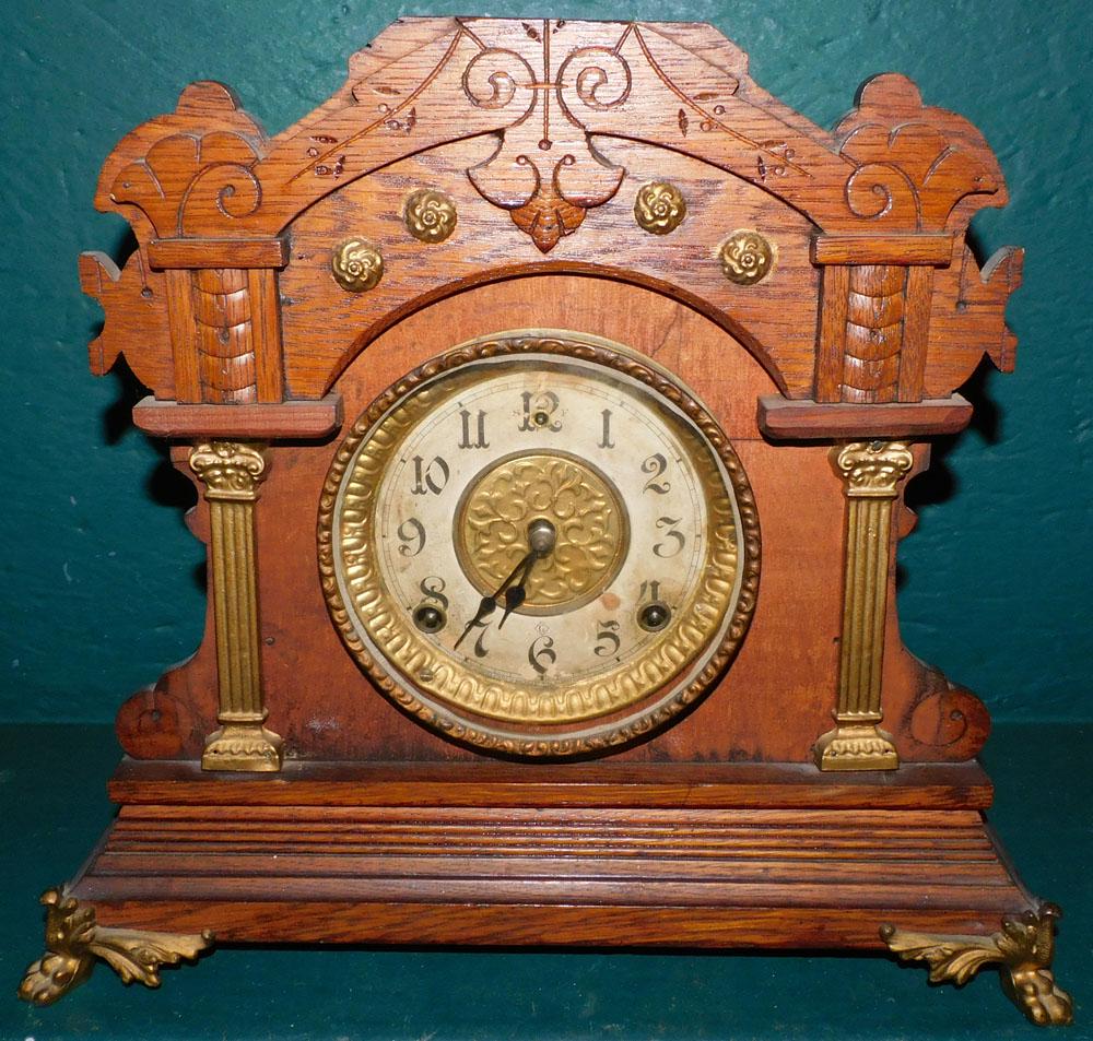Victorian Mantel Clock By Gilbert (1 of 3)