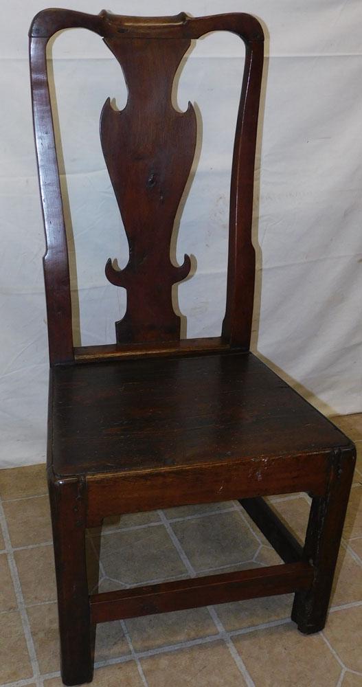 19th C Cherry Side Chair (1 of 2)