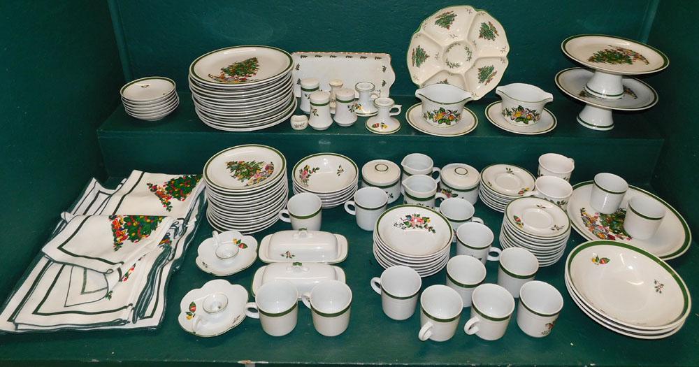 100 Pieces of Christmas China (1 of 7)