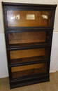Antique Oak Barrister Book Case By Globe Wernicke