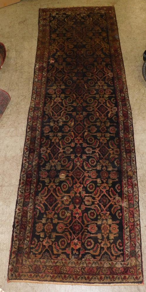 3' X 10' Hand Made Oriental Runner (1 of 4)