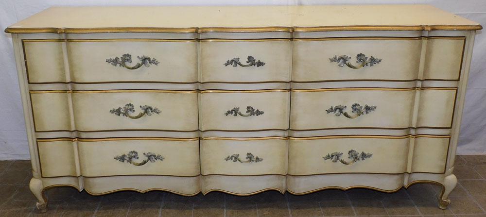 French Provicional 9 Drawer Chest (1 of 6)