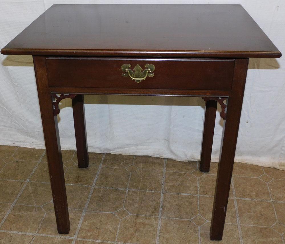 Mahogany One Drawer Table By Caro Craft (1 of 4)
