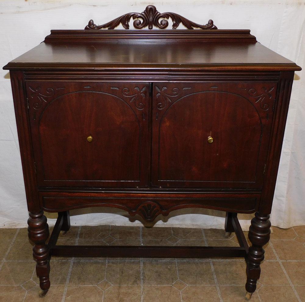 Antique Walnut Server (1 of 4)