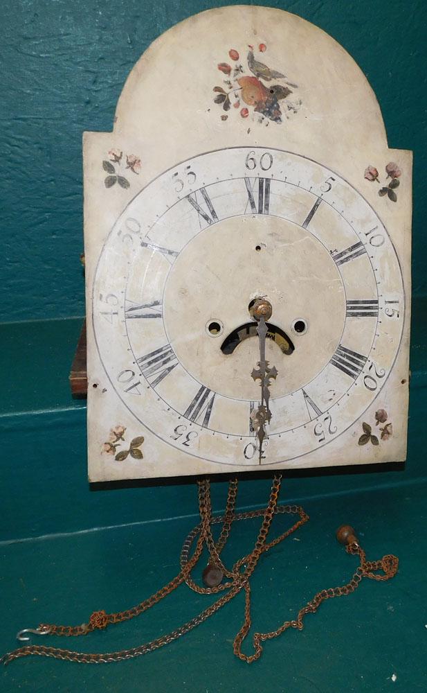 Antique Painted Clock Face (1 of 3)