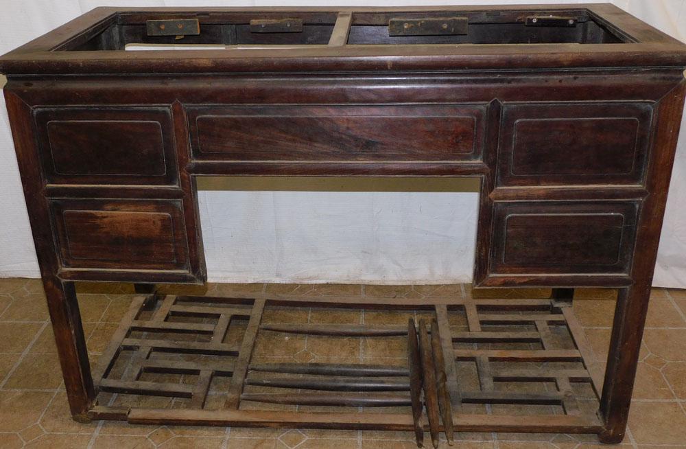 Oriental Rosewood Cabinet Base (1 of 3)