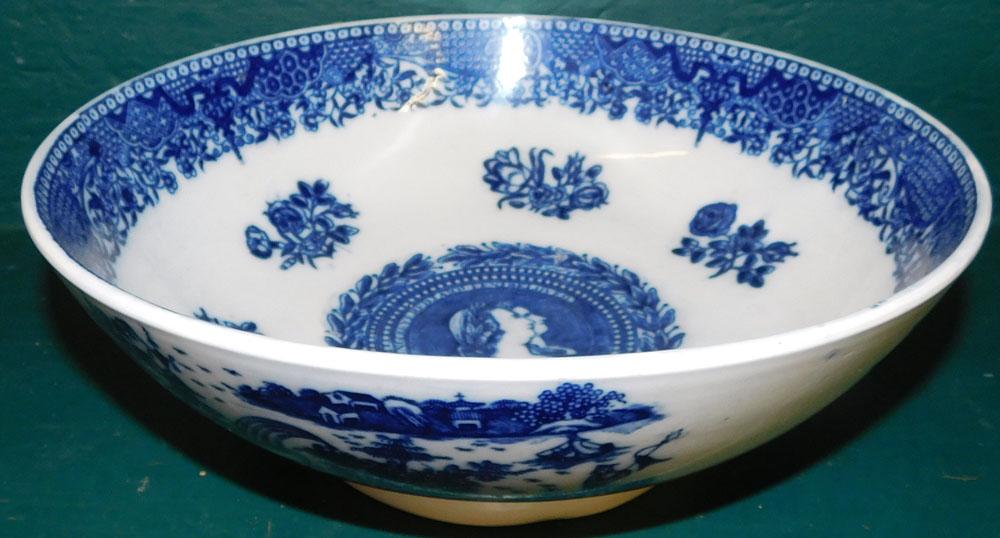 19th C George III & Queen Charlotte Pearlware Commemorative Bowl (1 of 5)
