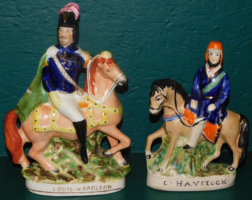 Two Antique Staffordshire Figurines (1 of 7)