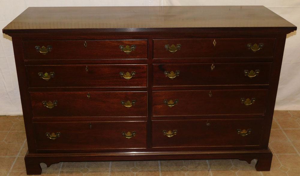 Mahogany 8 Drawer Chest By Craftique (1 of 8)