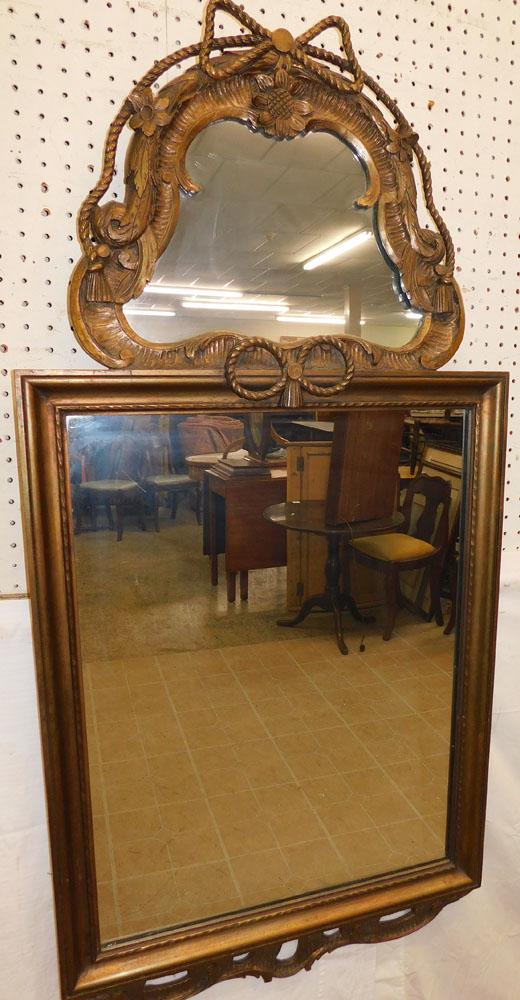 Antique Gilt Framed Mirror (1 of 4)