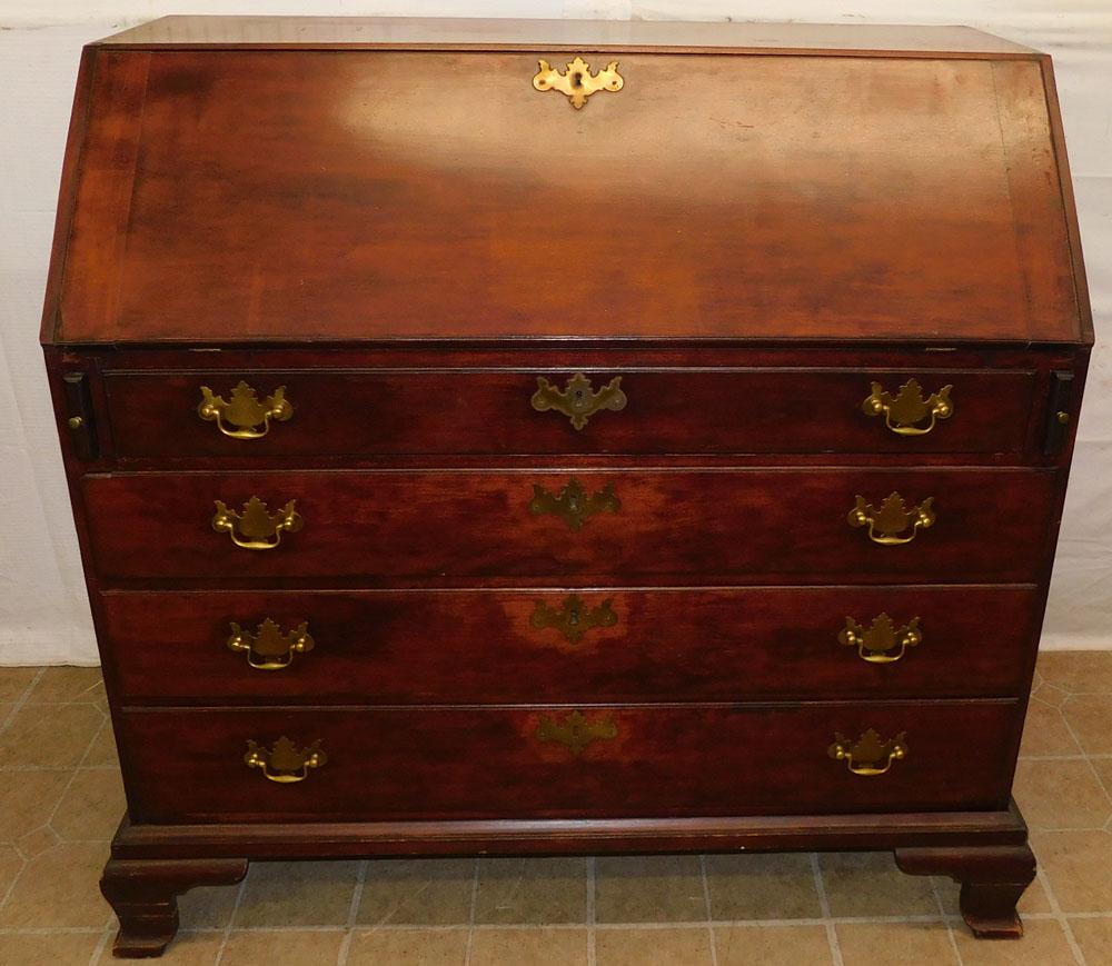 19th C Cherry Fall Front Desk (1 of 6)