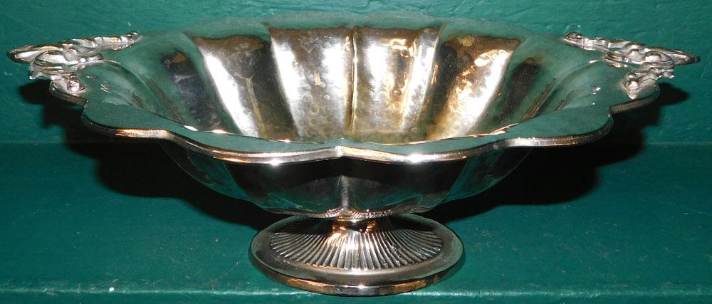 Maitland Smith Silver Plate Bowl (1 of 5)