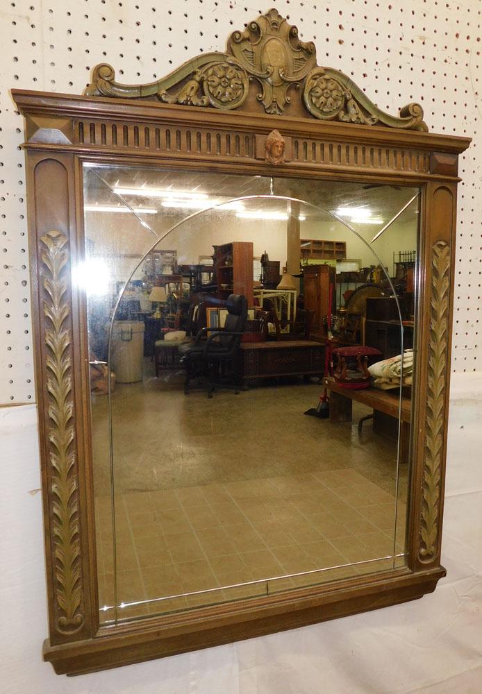 Paint Decorated Framed Mirror (1 of 7)