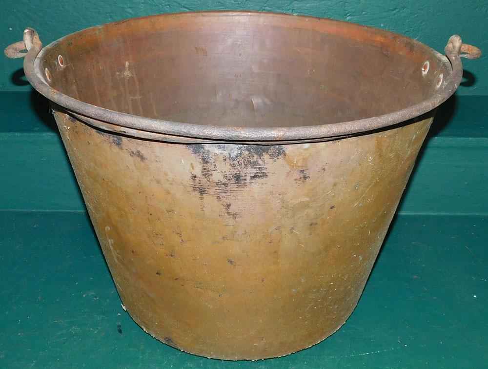 Antique Brass Jelly Bucket (1 of 5)