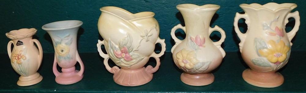 5 Pc Hull Pottery (1 of 4)