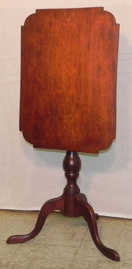 American cherry candle stand.: American cherry candle stand.