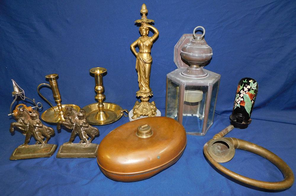 Lot Cast Iron - Brass - Copper Items (1 of 6)