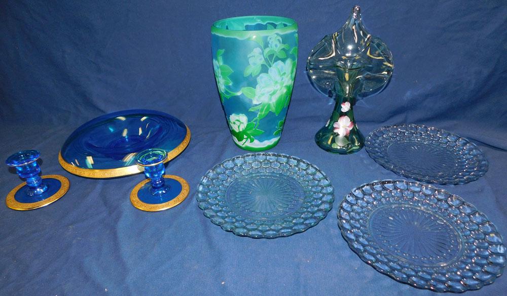 Lot Art Glass Items - Fenton (1 of 3)