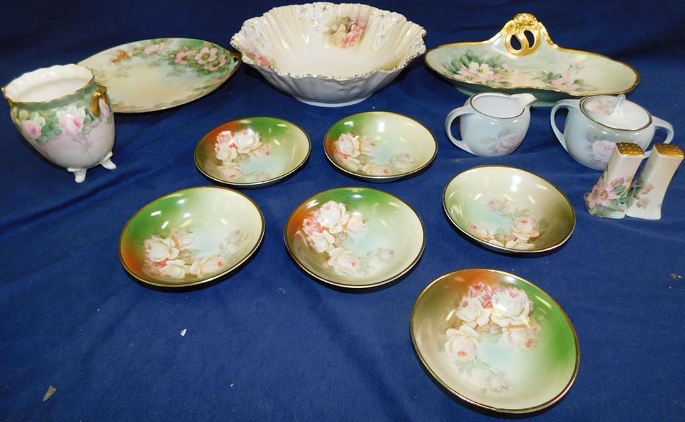Lot Hand Painted Porcelain Items - RS Prussia (1 of 4)
