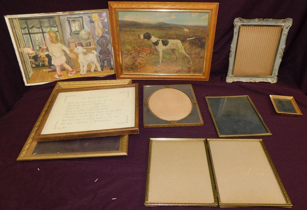 Lot Frames & Framed Prints (1 of 2)