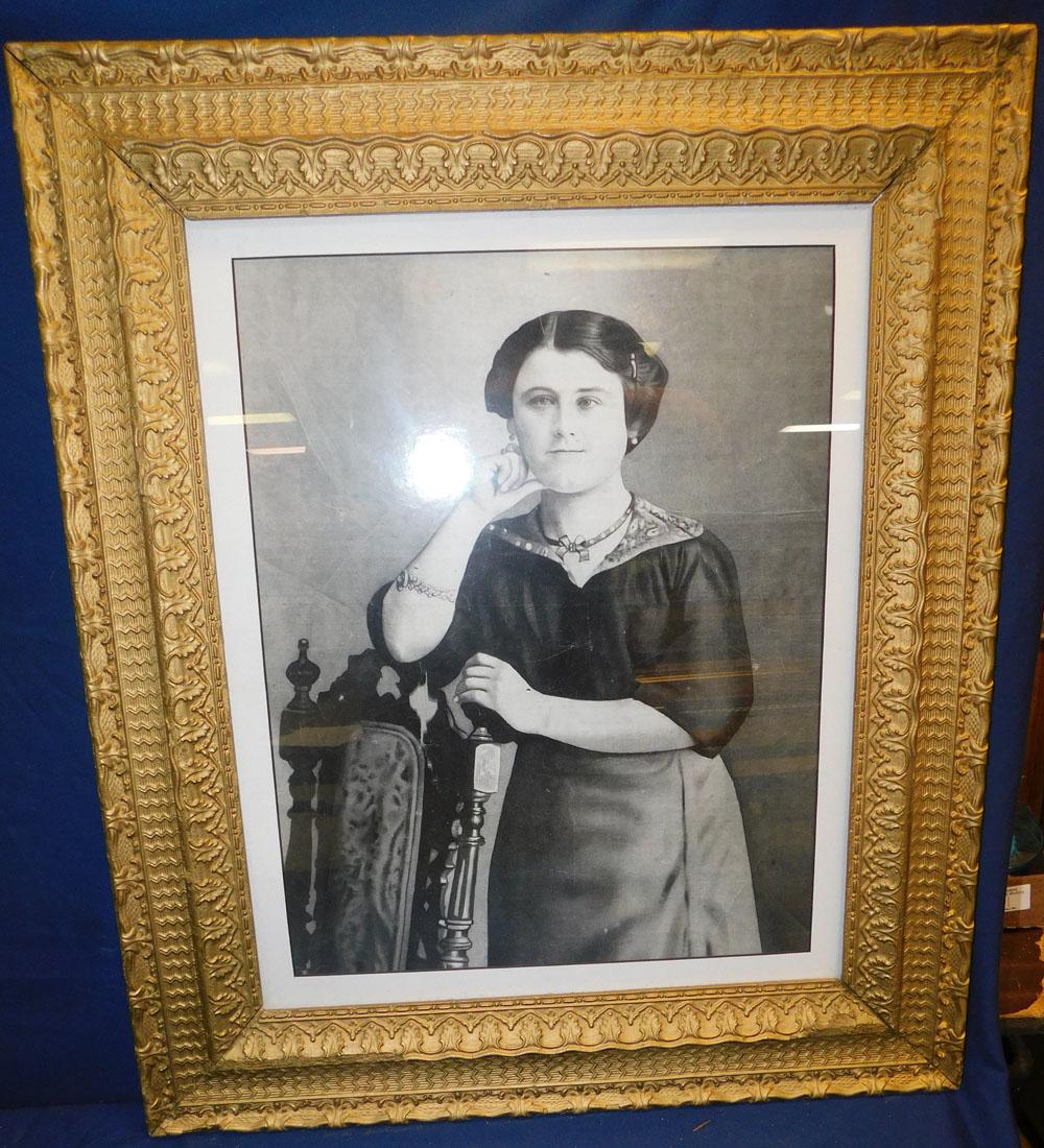 Gold Gilt Framed Portrait (1 of 4)