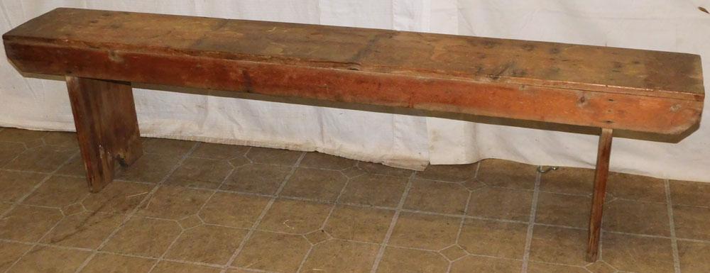 Antique Pine Bench (1 of 2)