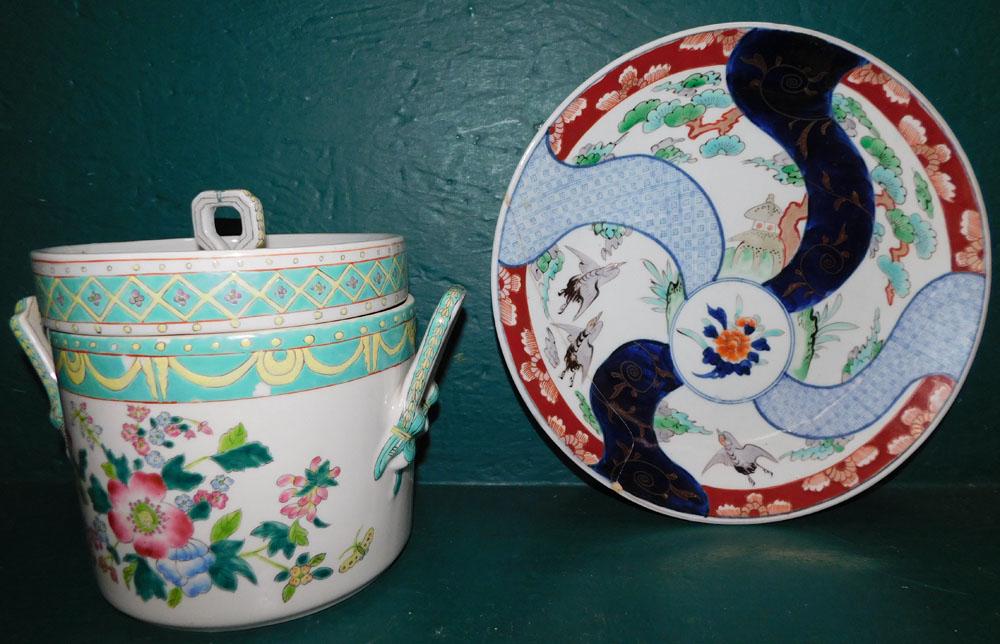 Imari Charger & Oriental Covered Jar (1 of 5)