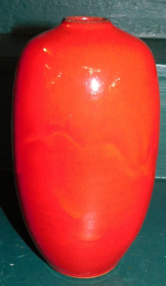 Signed Owens Pottery Vase (1 of 3)