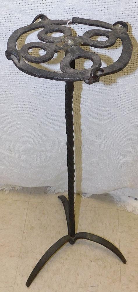 Wrought Iron Trivet Stand (1 of 2)