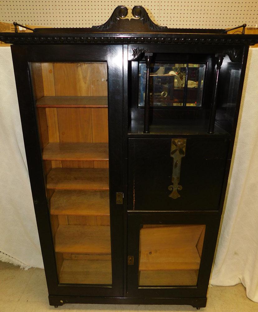 Antique Tiger Oak Side By Side (1 of 5)