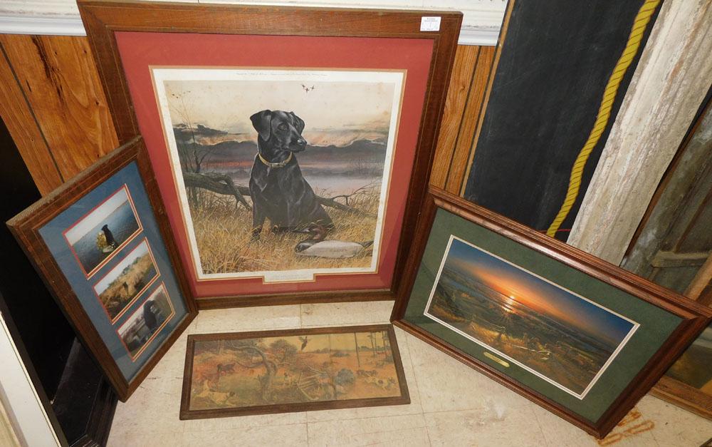 Lot 4 Framed Prints (1 of 5)