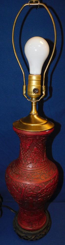 Oriental Ceramic Lamp (1 of 2)