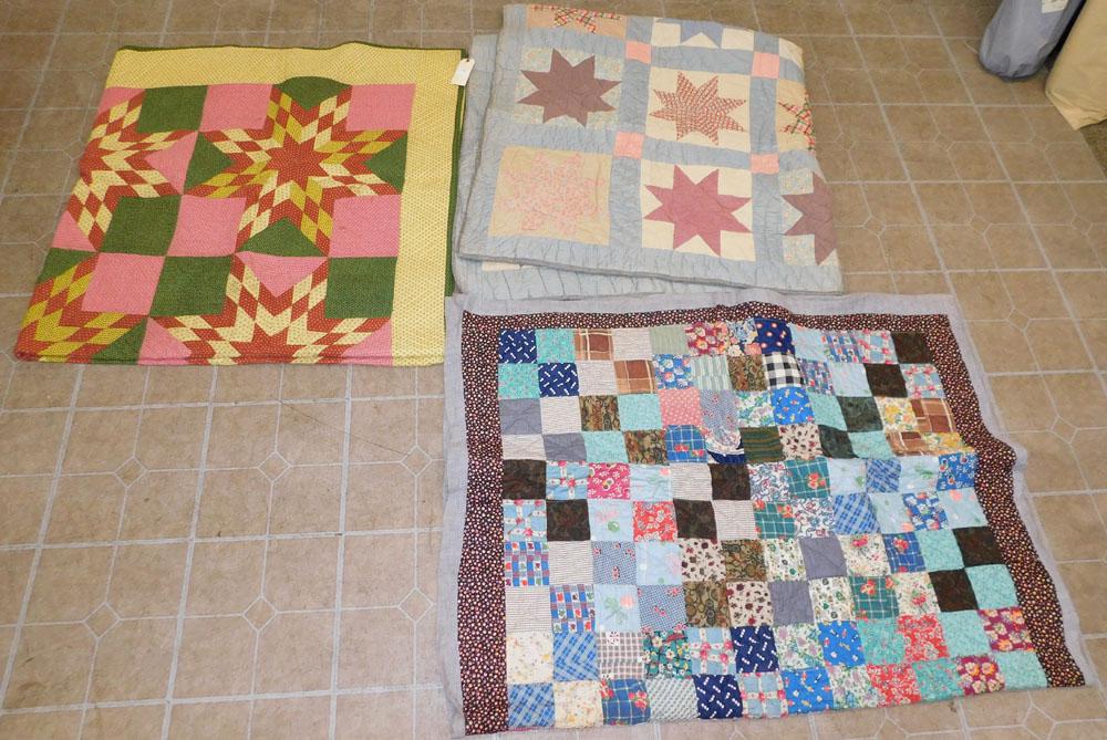 Three Hand Made Quilts (1 of 4)
