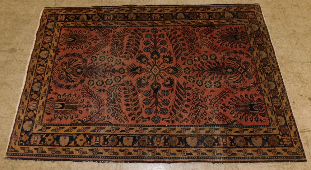 3' 7" X 5' 2" Hand Made Oriental Rug (1 of 3)
