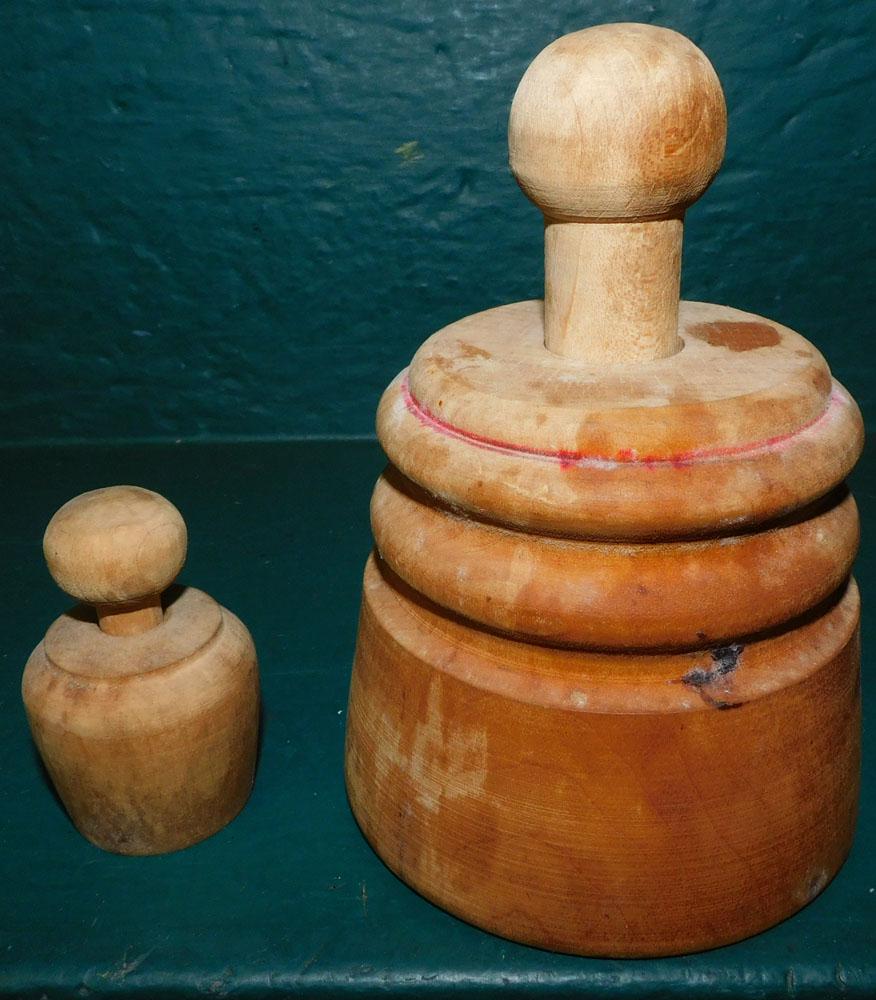 Lot 2 Antique Butter Molds (1 of 2)