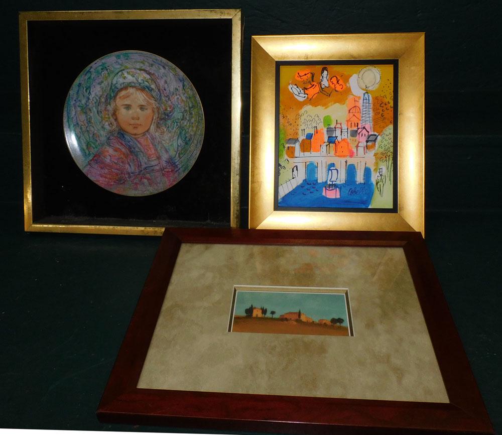 Framed Print - Framed Oil On Canvas - Framed Porcelain Plate (1 of 5)