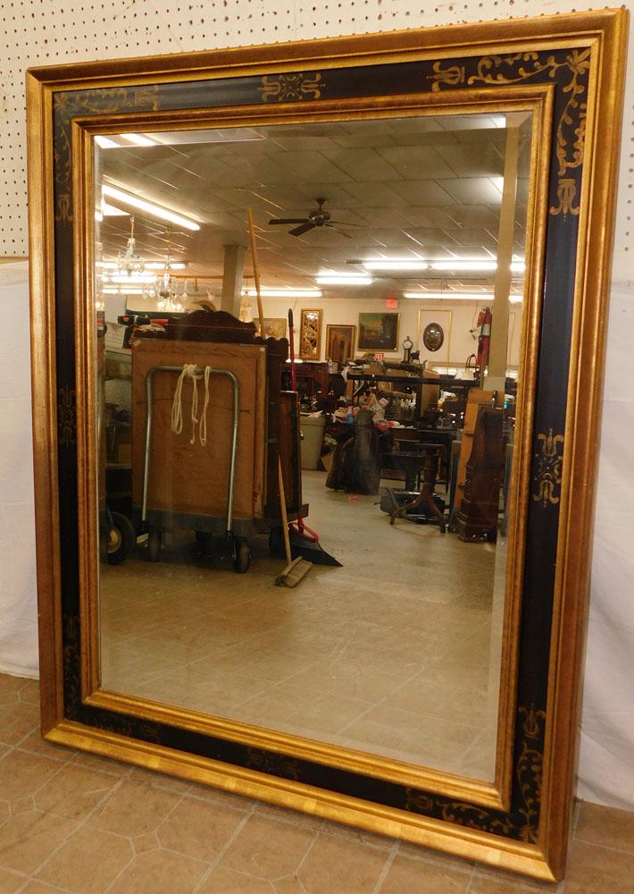 Gilt Framed Bevel Mirror (1 of 6)