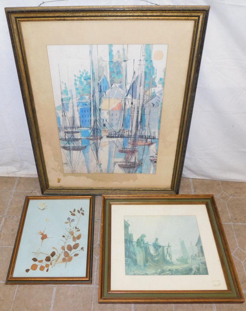 Lot Framed Artwork (1 of 3)