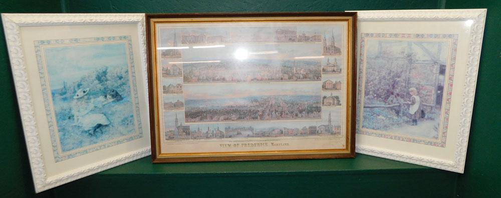 Lot 3 Framed Prints (1 of 5)