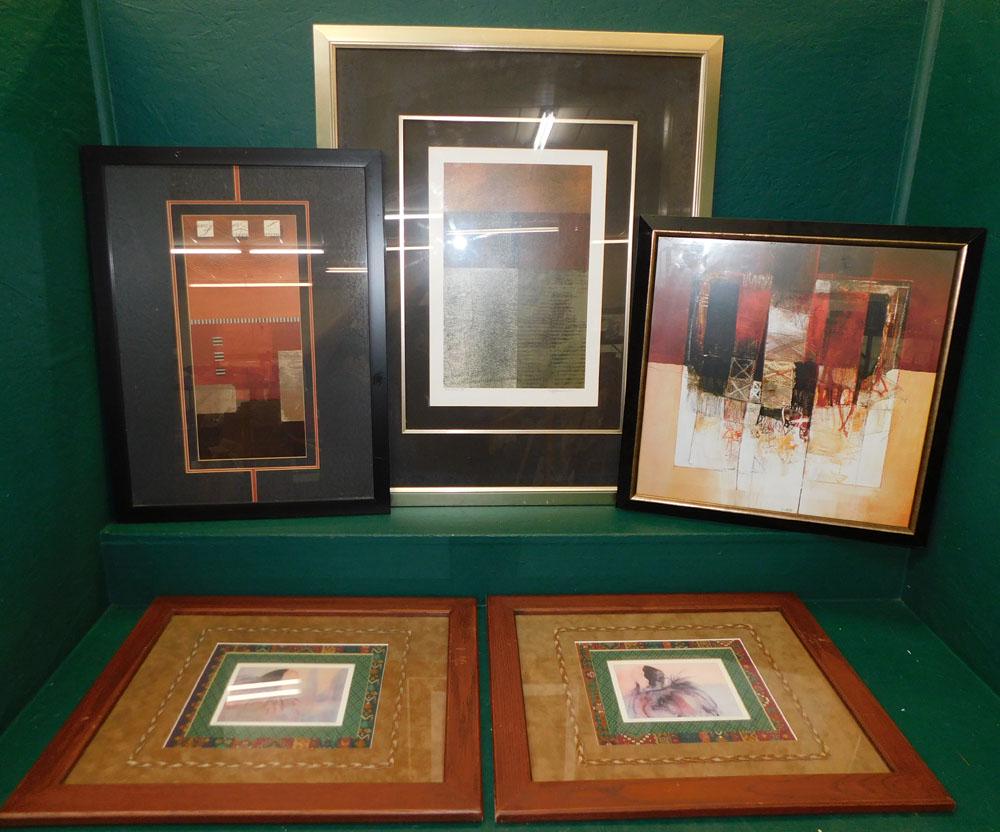 Lot 5 Framed Prints (1 of 8)