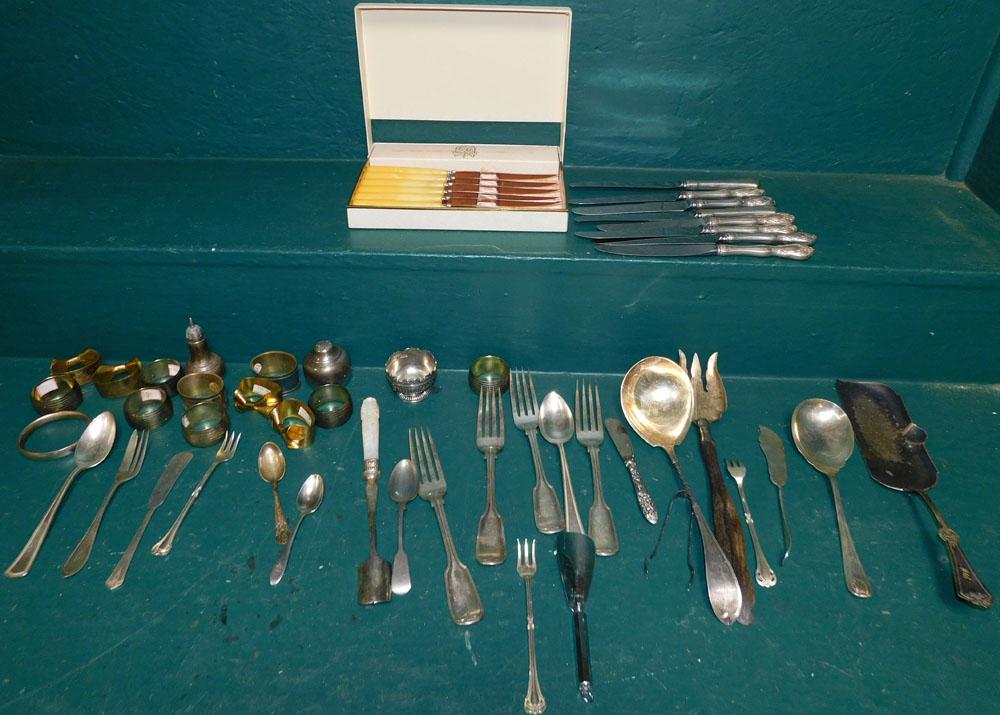Lot Silver Plate Flatware (1 of 5)