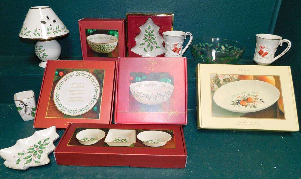 Lot Lenox Porcelain Items (1 of 5)