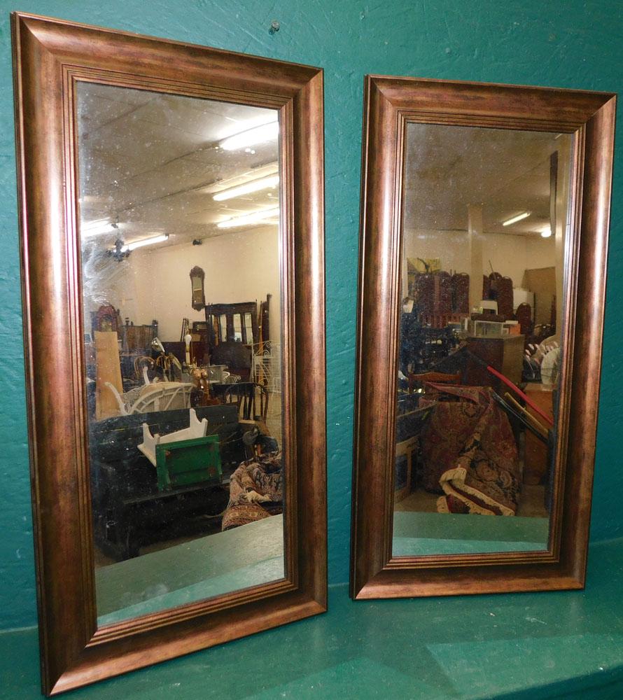 Pair Framed Mirrors (1 of 1)