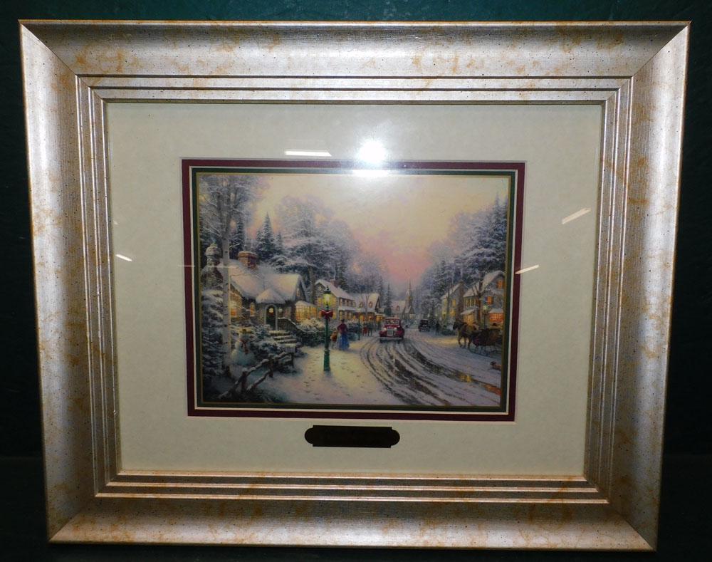 Framed Thomas Kinkade Print (1 of 4)